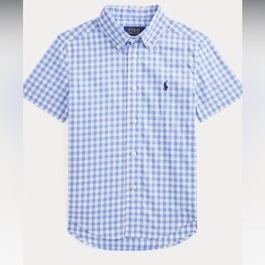 Gingham Short-Sleeve Shirt